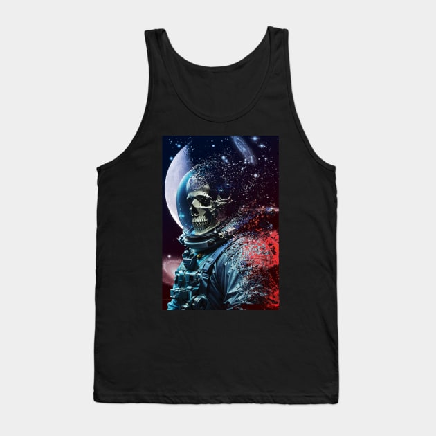 Disintegration Astronaut Tank Top by Elijah101